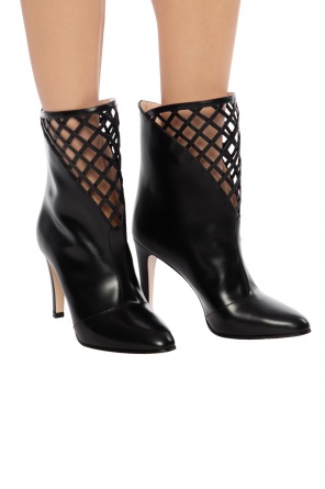 Heeled, ankle high boots with cut-outs, zdjęcie 2 Heeled, ankle high boots with cut-outs od Gucci